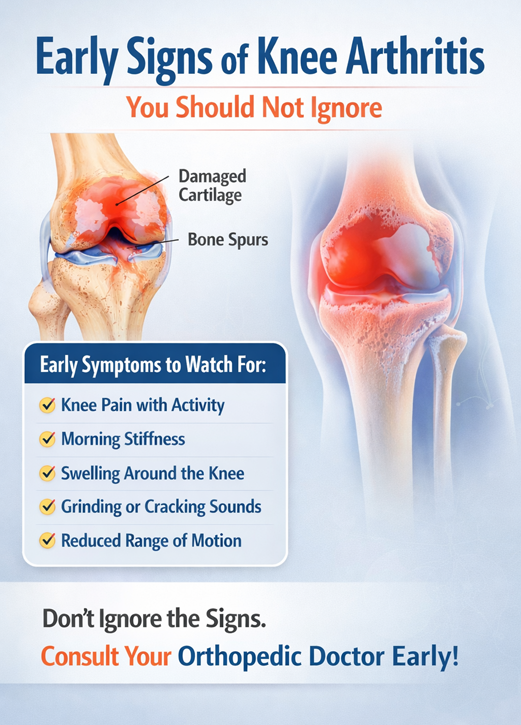 Early Signs of Knee Arthritis You Should Not Ignore